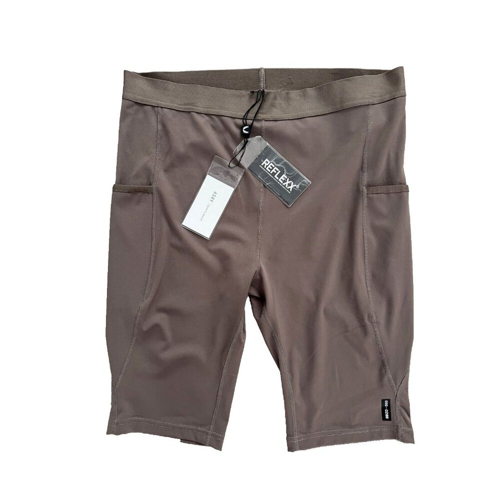 ASRV Sportswear Short Compression Tights Brown ( XL )